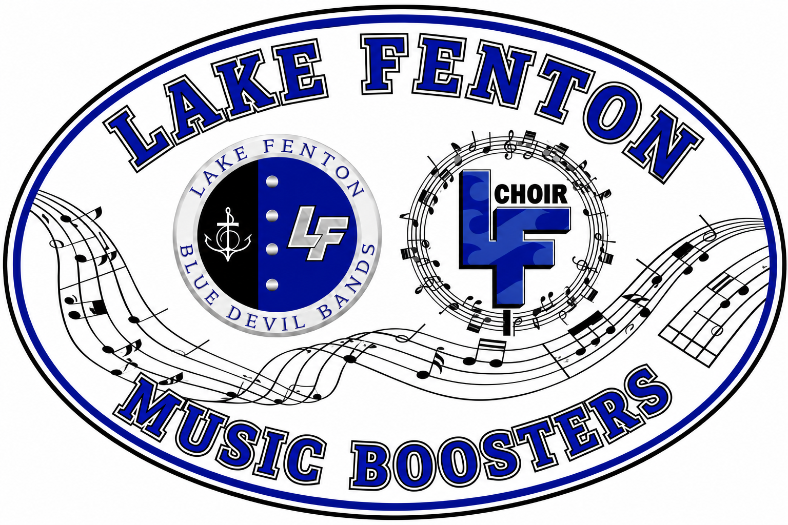Lake Fenton Music Boosters logo